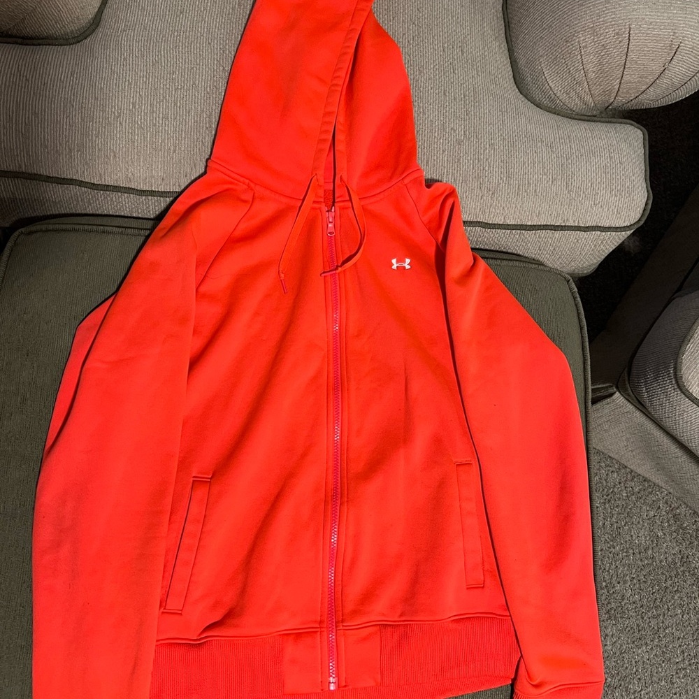 Under Armour neon pink Fleece Jacket